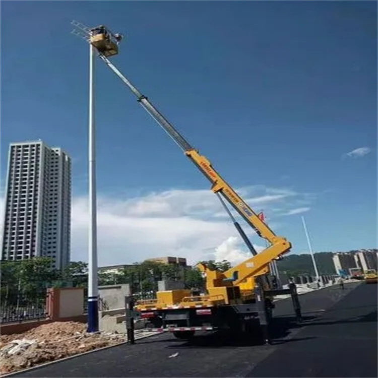 东莞生态园维修路灯的曲臂升降车出租