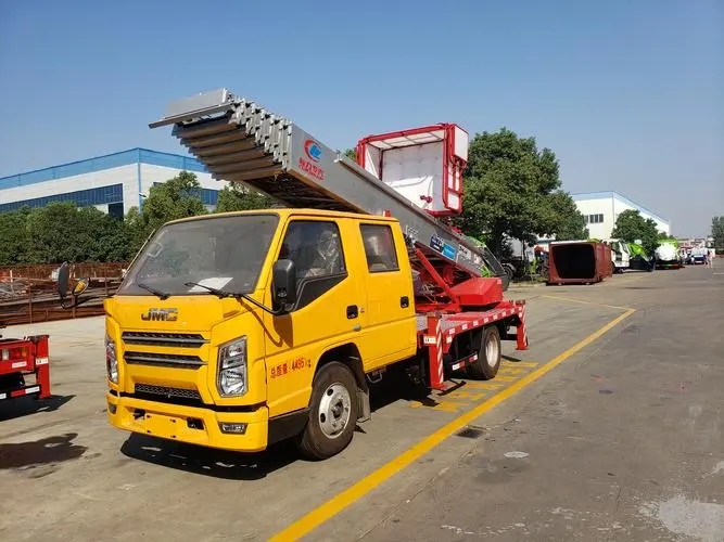 东莞生态园附近云梯车出租 砂石搬运